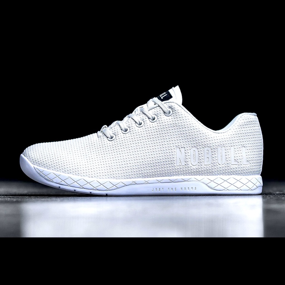 No Bull RARE white trainers